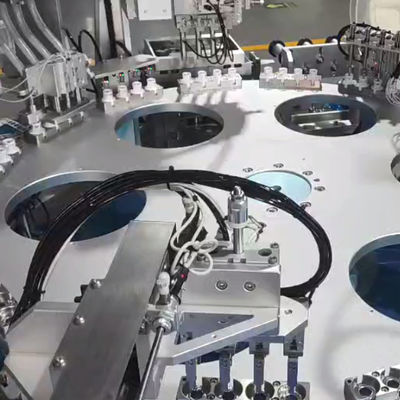 High Efficiency Desiccant Cap Assembly Machine with 0.5-0.8MPa Air Pressure and 1500-8500pcs/hr Production Speed