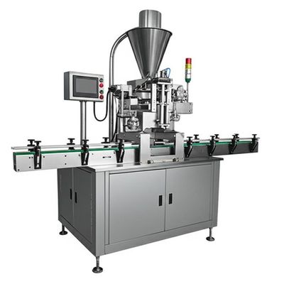 High Operation Rate 96% Desiccant Cap Assembly Machine with High Capacity 1500-8500pcs/hr and Automatic Counting for Silica Gel Filling