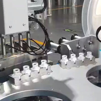 Desiccant Cap Assembly Machine with Adjustable Operating Speed Photoelectric Sensor Detection and Touch Screen Operation for Daily Necessities
