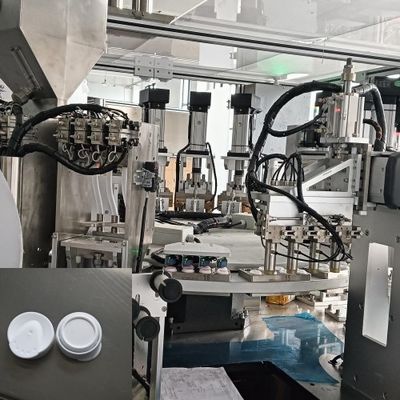 Καλή τιμή. Μηχανή πλήρωσης με κάλυμμα αποξηρατικού για τη φαρμακευτική και την ιατρική βιομηχανία με διαφορετικές διαστάσεις σε απευθείας σύνδεση