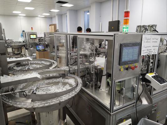 Μηχανή αυτοματοποιημένης συναρμολόγησης με διπλό κάλυμμα, σταθερή, αποδοτική