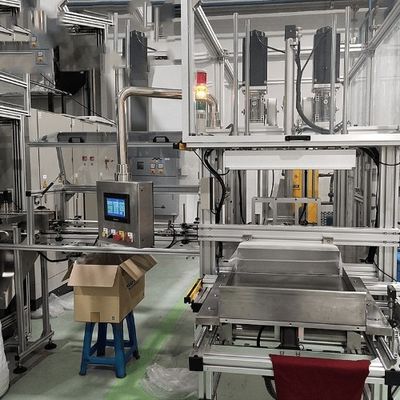 Ελεγχόμενη από PLC αυτόματη συσκευαζόμενη μηχανή για φιάλες με πολλαπλές επιλογές συσκευασίας και ταχύτητας παραγωγής