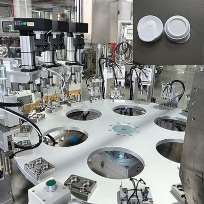 Μηχανή Συναρμολόγησης Πώματος Ξηραντικού με 99% Ικανοποιητικό Ποσοστό, Έλεγχο PLC και Ανίχνευση Φωτοηλεκτρικού Αισθητήρα