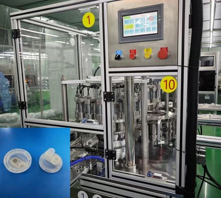 Καλή τιμή. Μηχανή συναρμολόγησης Euro Cap από ανοξείδωτο χάλυβα και κράμα αλουμινίου για πλαστικές IV σακούλες και φιάλες έγχυσης Πρότυπα ISO και GMP σε απευθείας σύνδεση