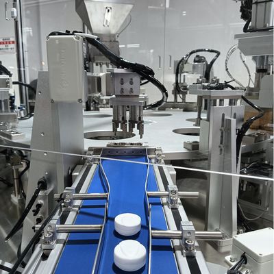 Καλή τιμή. Αυτόματη μηχανή συναρμολόγησης καπακιού με αφυγραντικό silica gel, προσαρμόσιμη, ελεγχόμενη από PLC και λειτουργία μέσω οθόνης. σε απευθείας σύνδεση