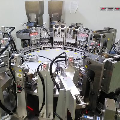 Euro Cap Double Port Cap Assembly Machine AC380V 50Hz σε υλικό από ανοξείδωτο χάλυβα