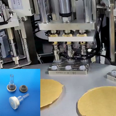 Καλή τιμή. Automatic IV Bag Spike Ports and Injection Ports Assembly Machine with Servo Mechanism 8000-15000pcs/hr and 99% Qualified Rate σε απευθείας σύνδεση