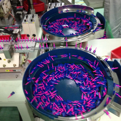 Αυτοματοποιημένη γραμμή παραγωγής Lancet Ασφάλειας με έλεγχο PLC και λειτουργία οθόνης αφής για 99% εξειδικευμένη συναρμολόγηση βελόνας συλλογής αίματος