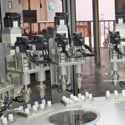 Μηχανή βιδώματος καπάκις από ανοξείδωτο χάλυβα με σύστημα ελέγχου PLC για συναρμολόγηση καπάκις υψηλής ποιότητας